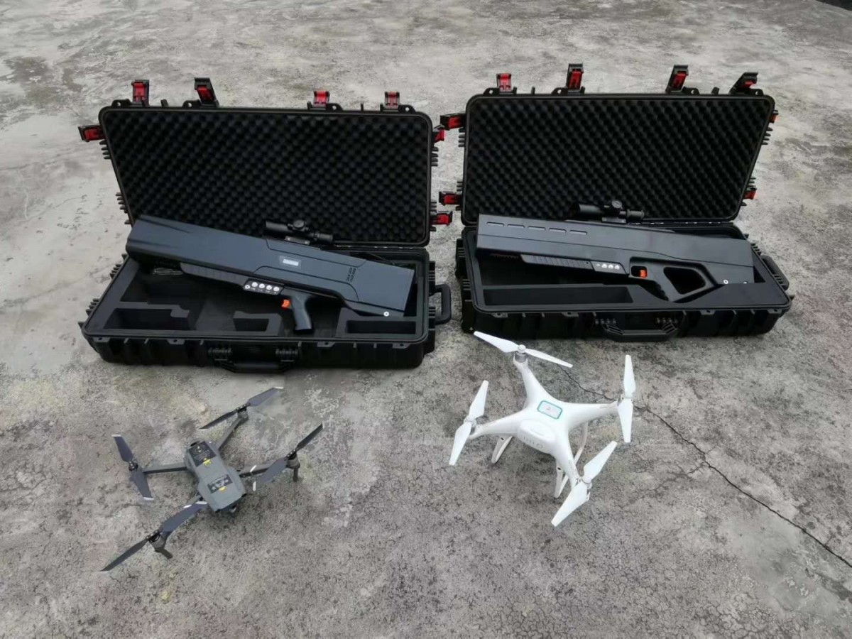 手持式無人(rén)飛行器驅離迫降返航無人(rén)機安全防禦無人(rén)機管控系統