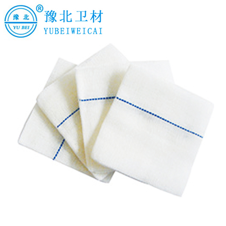 X射線可探測無菌脫脂紗布塊（顯影紗布塊醫用紗布塊）